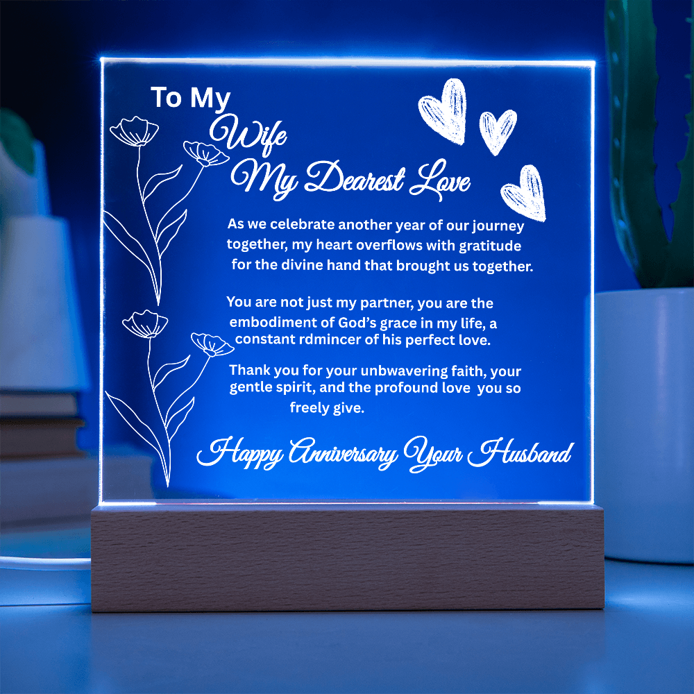 To My Wife-My Dearest Love