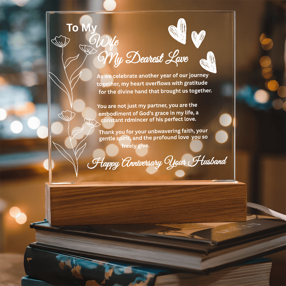 To My Wife-My Dearest Love