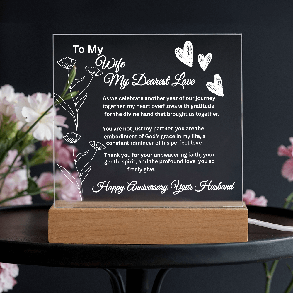 To My Wife-My Dearest Love