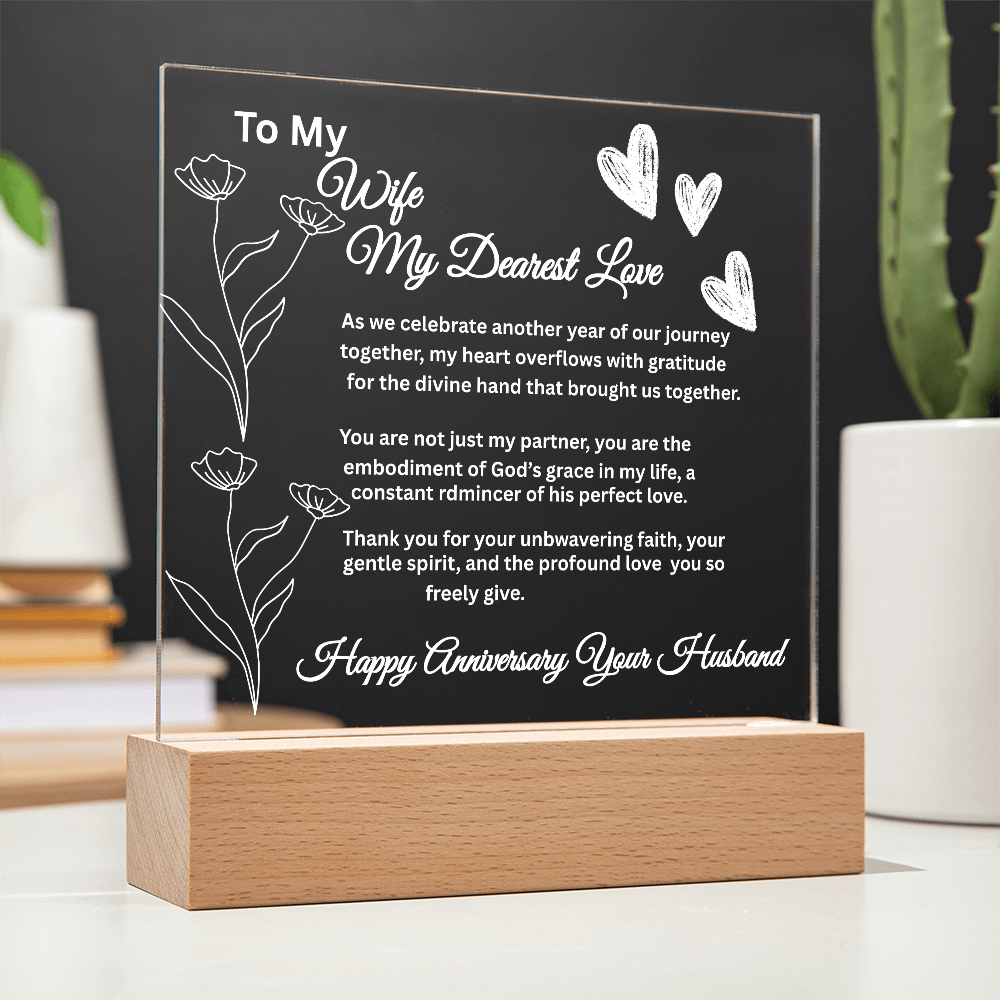 To My Wife-My Dearest Love