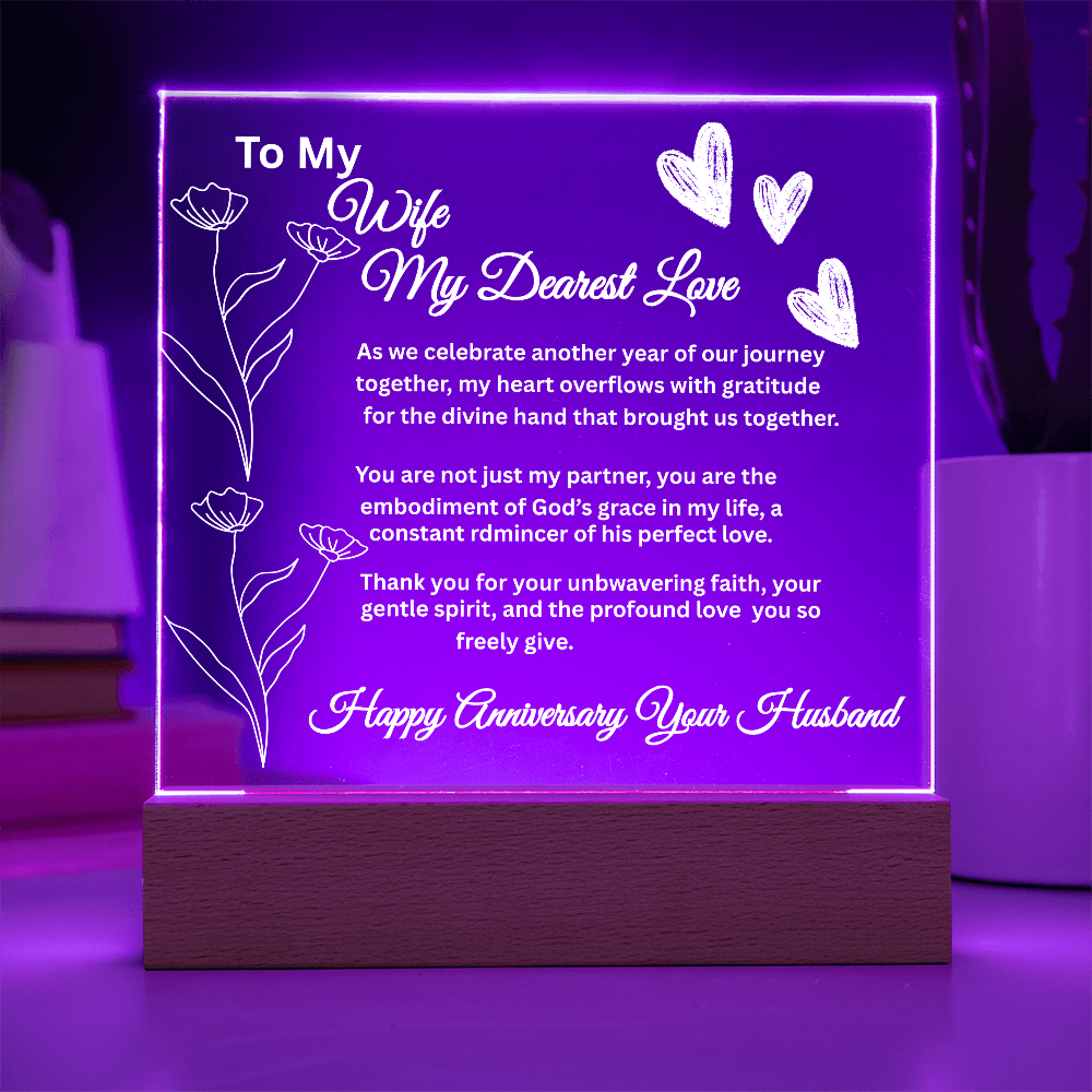 To My Wife-My Dearest Love