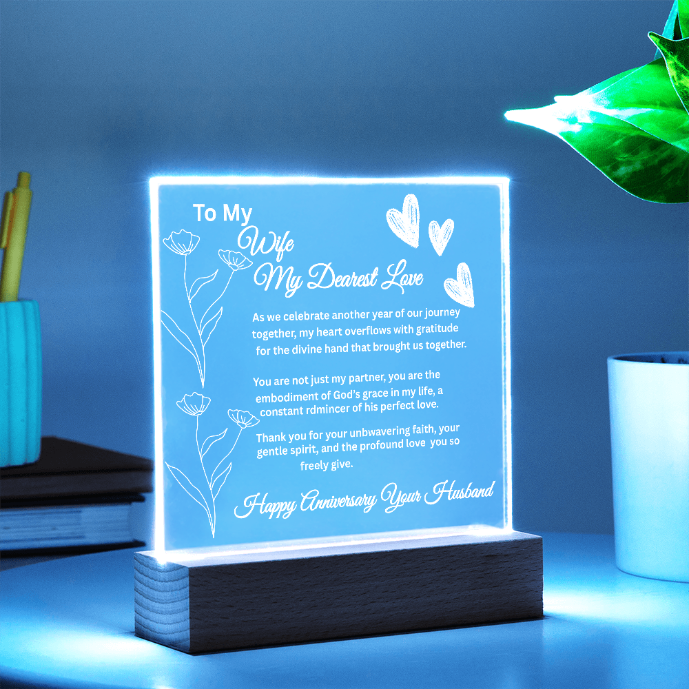To My Wife-My Dearest Love