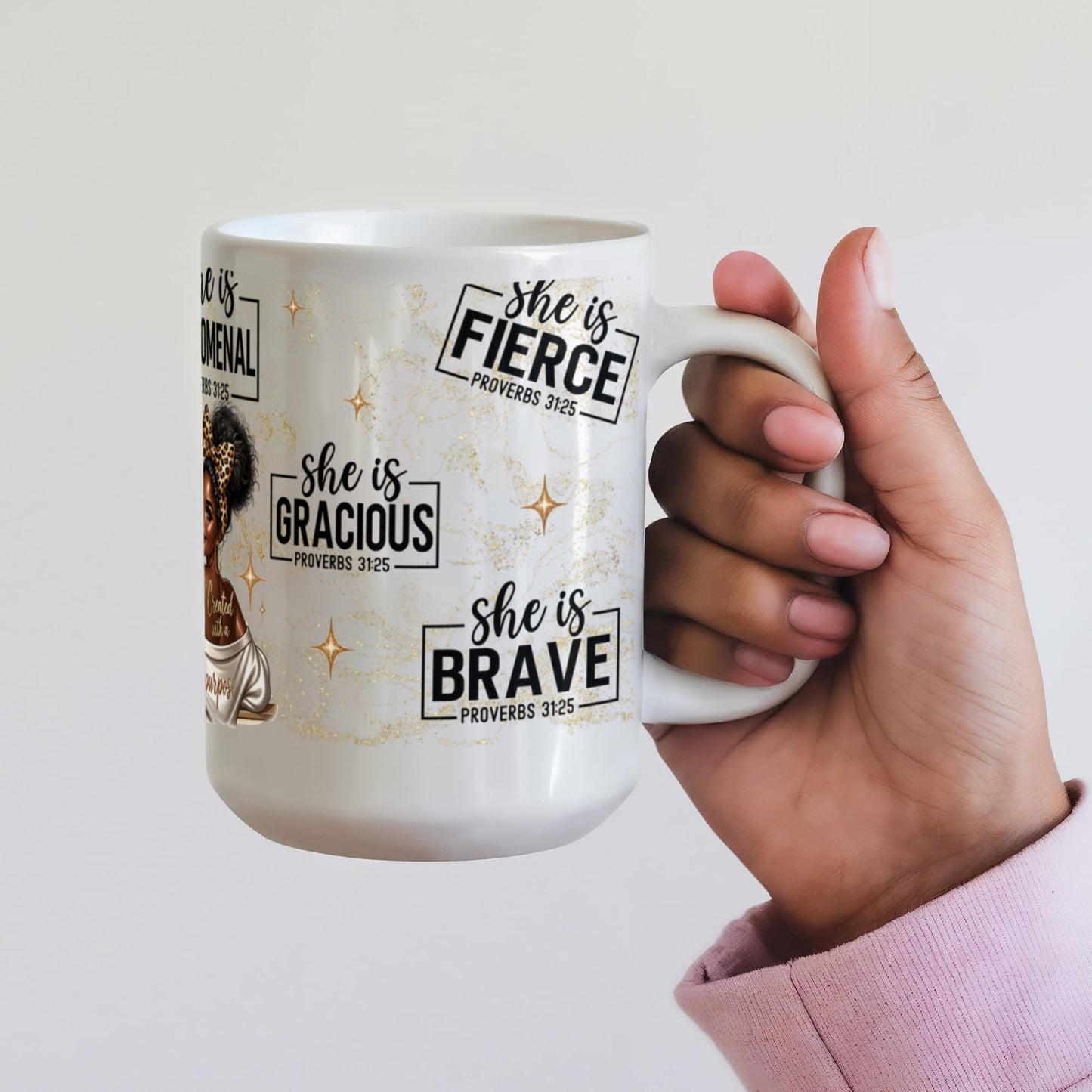 Black Woman Affirmation 11oz & 15oz Mug