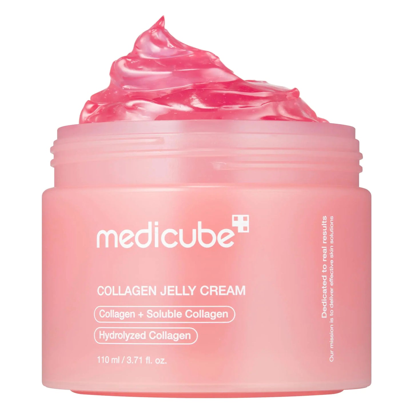 Medicube Collagen Jelly Cream- Niacinamide & Freeze-Dried Hydrolyzed Collagen - Boosts skin's barrier hydration and gives 24h Glow & Lifted Look - No artificial color, Korean skincare (3.71 fl.oz.)