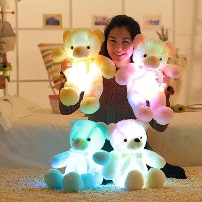 LED Teddy Bear Stuffed Animals Plush Toy