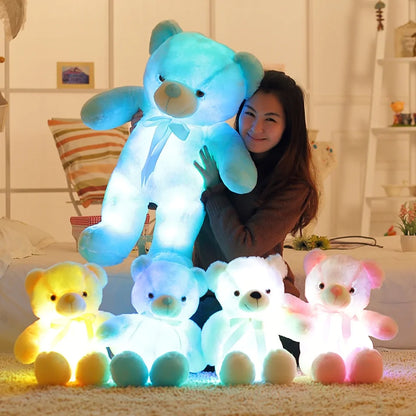 LED Teddy Bear Stuffed Animals Plush Toy