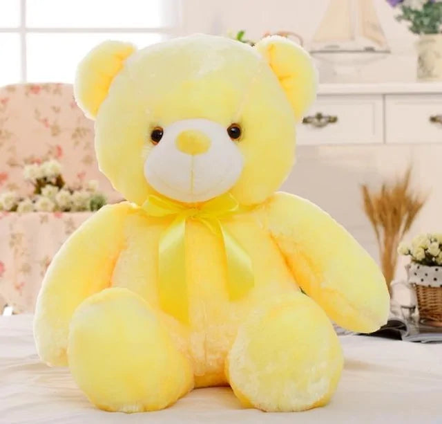 Creative LED Inductive Stuffed Animals Plush Teddy Bear