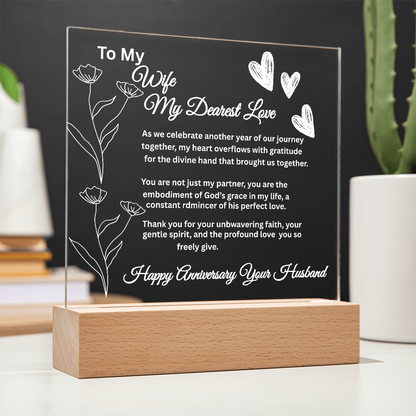 To My Wife-My Dearest Love