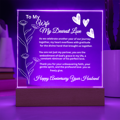 To My Wife-My Dearest Love