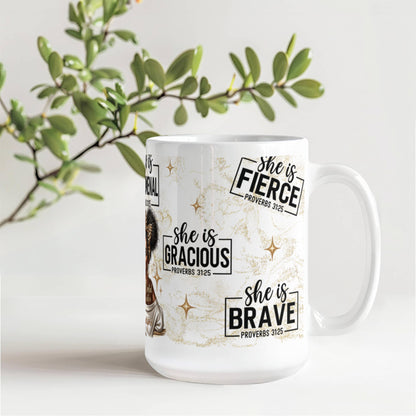 Black Woman Affirmation 11oz & 15oz Mug